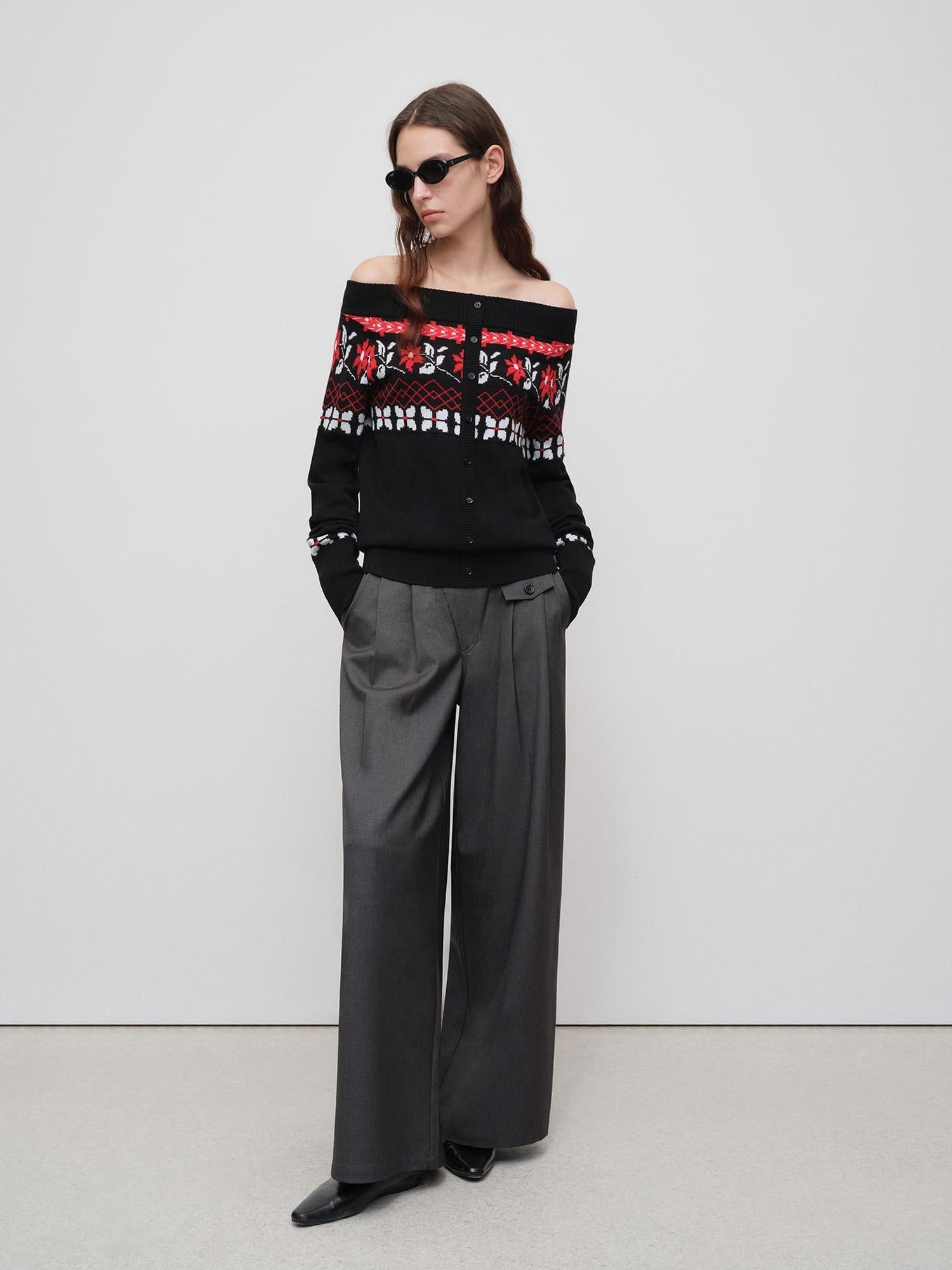 RUN TO THE FUTURE Soft Stretch Midrise Gray Casual Womens Zip Fly Polyester Lyocell Wide-Leg Pants