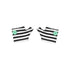 Ttsunami_Vintage_Black_White_Striped_Half_Palm_Button_Women&