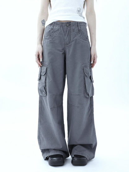 ang project American Vintage Washed Multi Pocket Women&