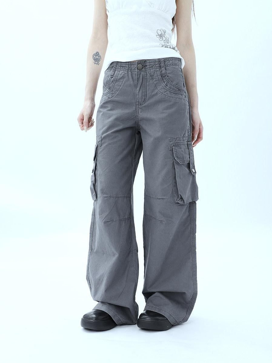 ang project American Vintage Washed Multi Pocket Women&