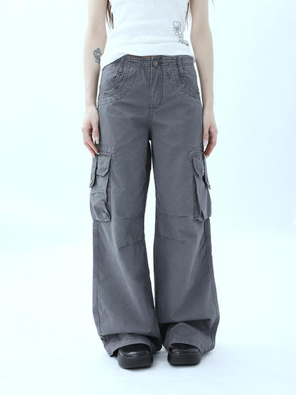 ang project American Vintage Washed Multi Pocket Women&