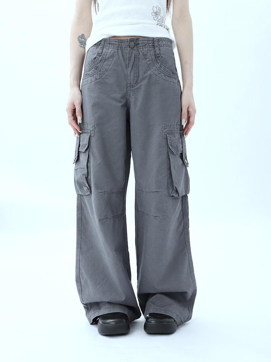 ang project American Vintage Washed Multi Pocket Women&