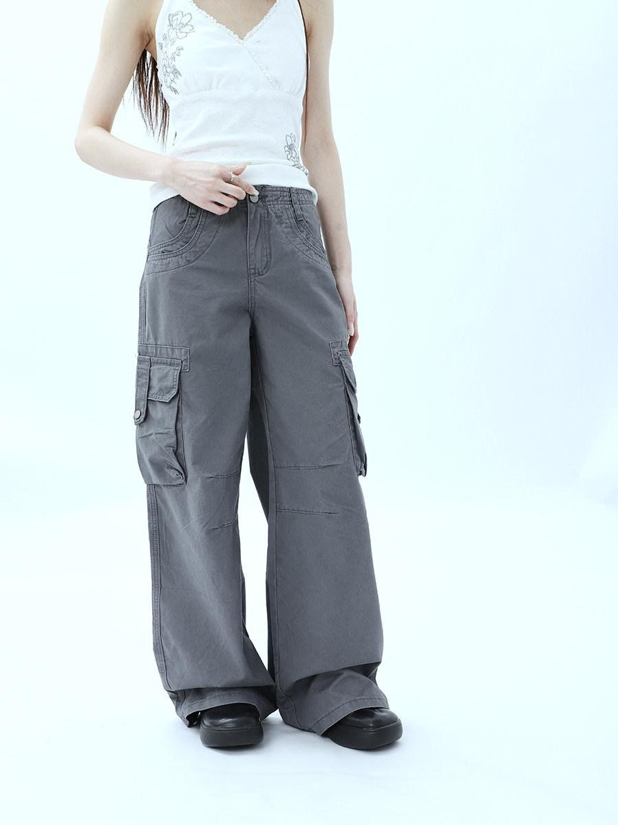 ang project American Vintage Washed Multi Pocket Women&