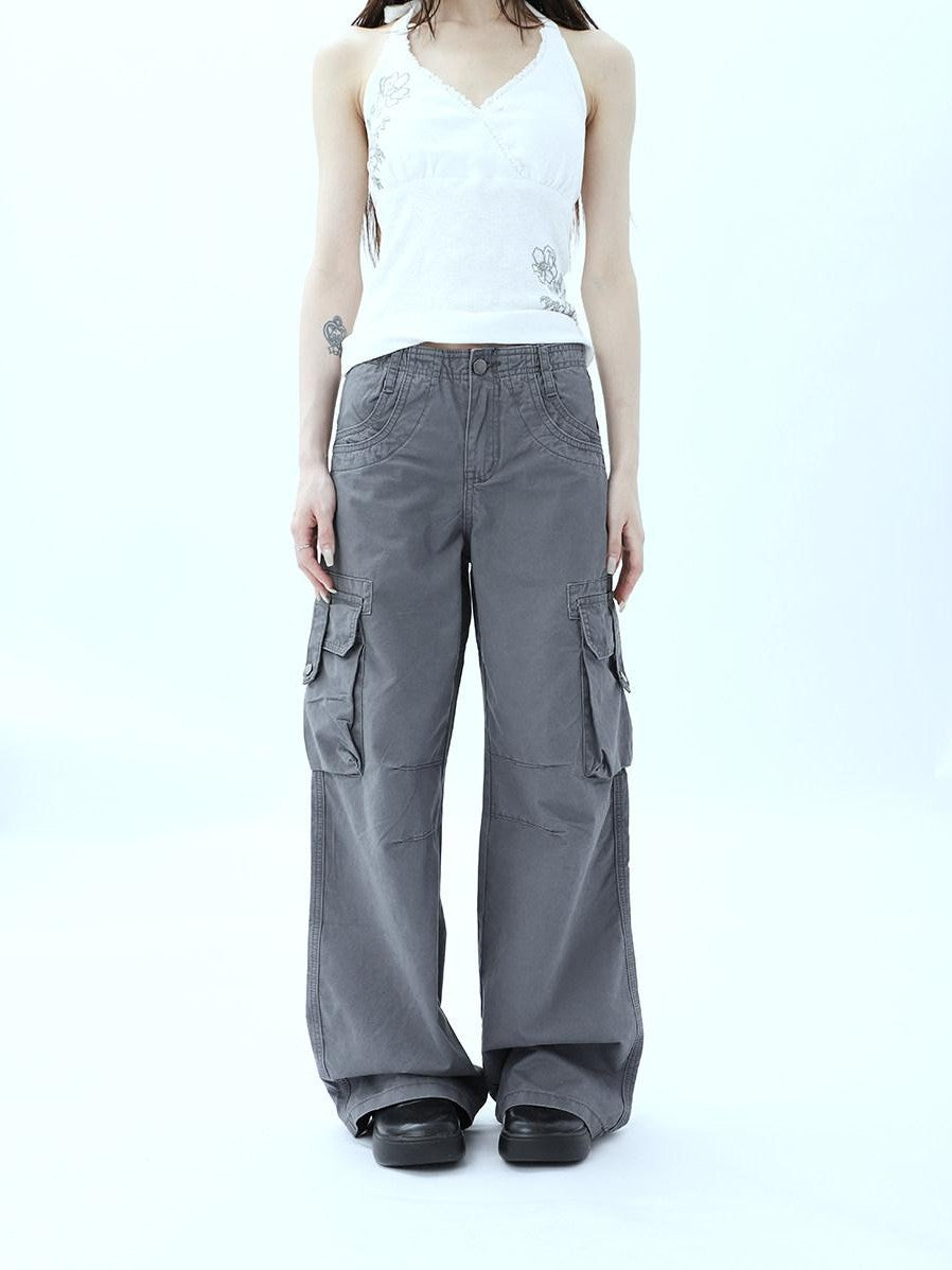 ang project American Vintage Washed Multi Pocket Women&
