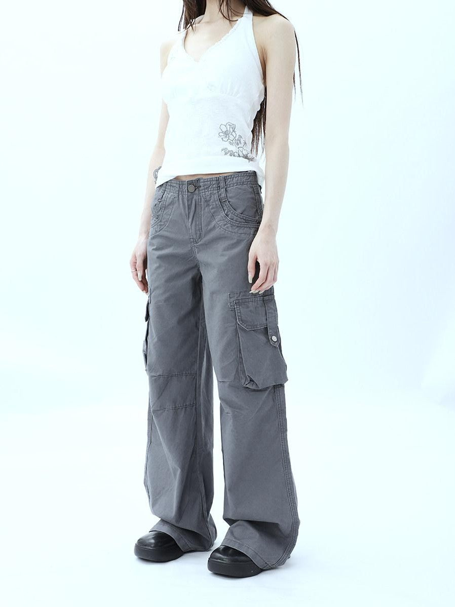 ang project American Vintage Washed Multi Pocket Women&