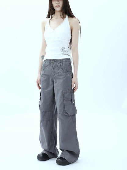 ang project American Vintage Washed Multi Pocket Women&