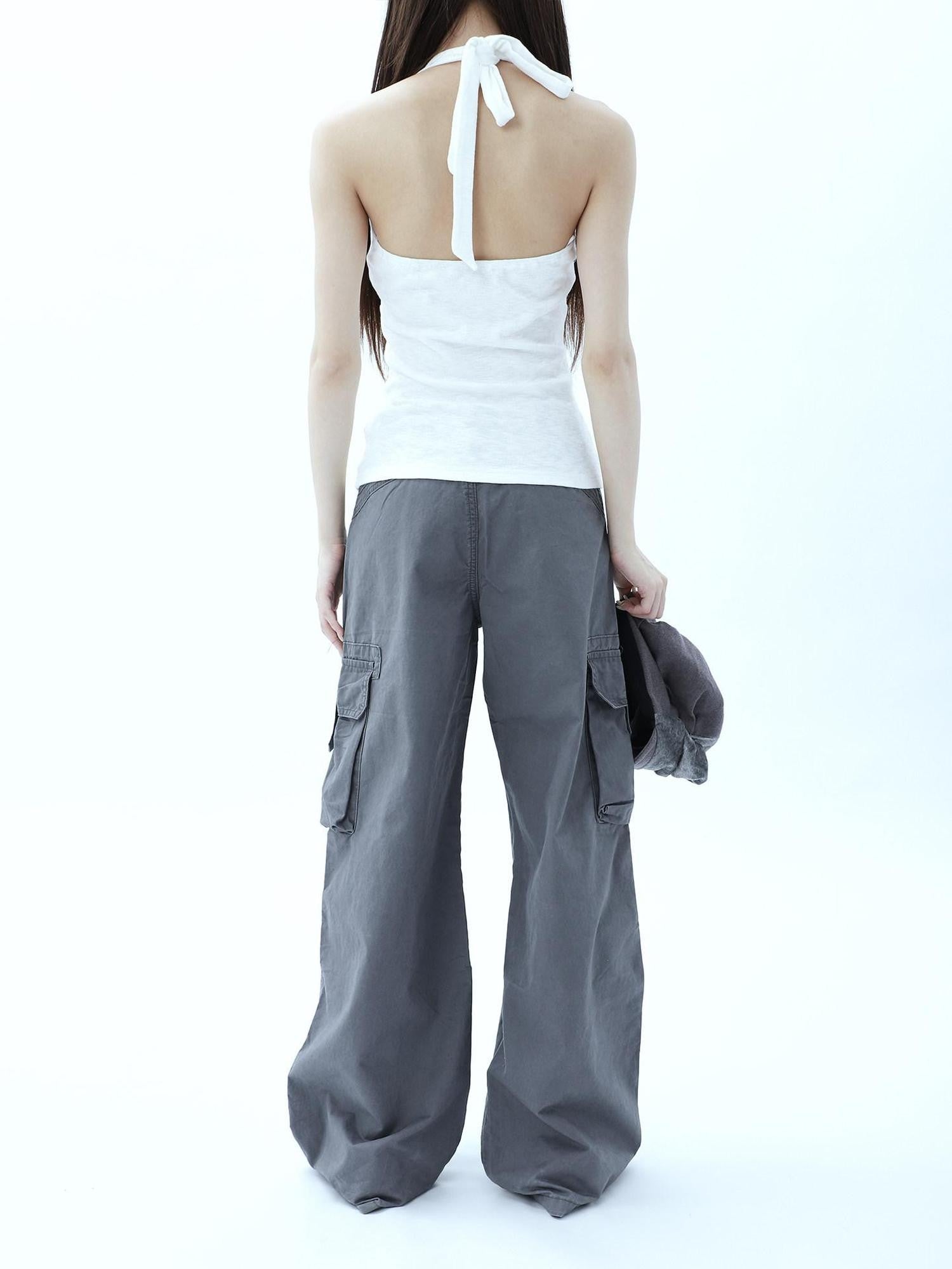 ang project American Vintage Washed Multi Pocket Women&