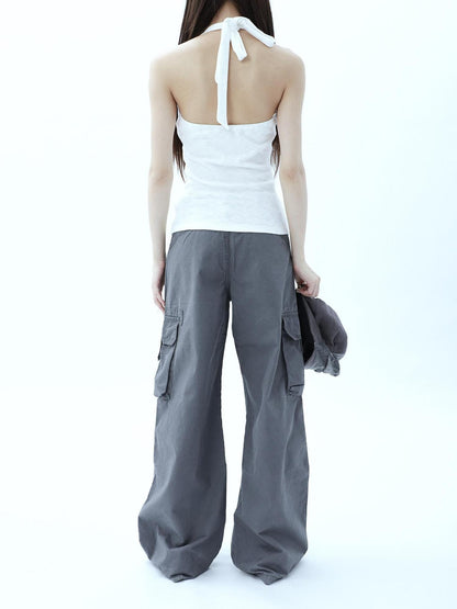 ang project American Vintage Washed Multi Pocket Women&