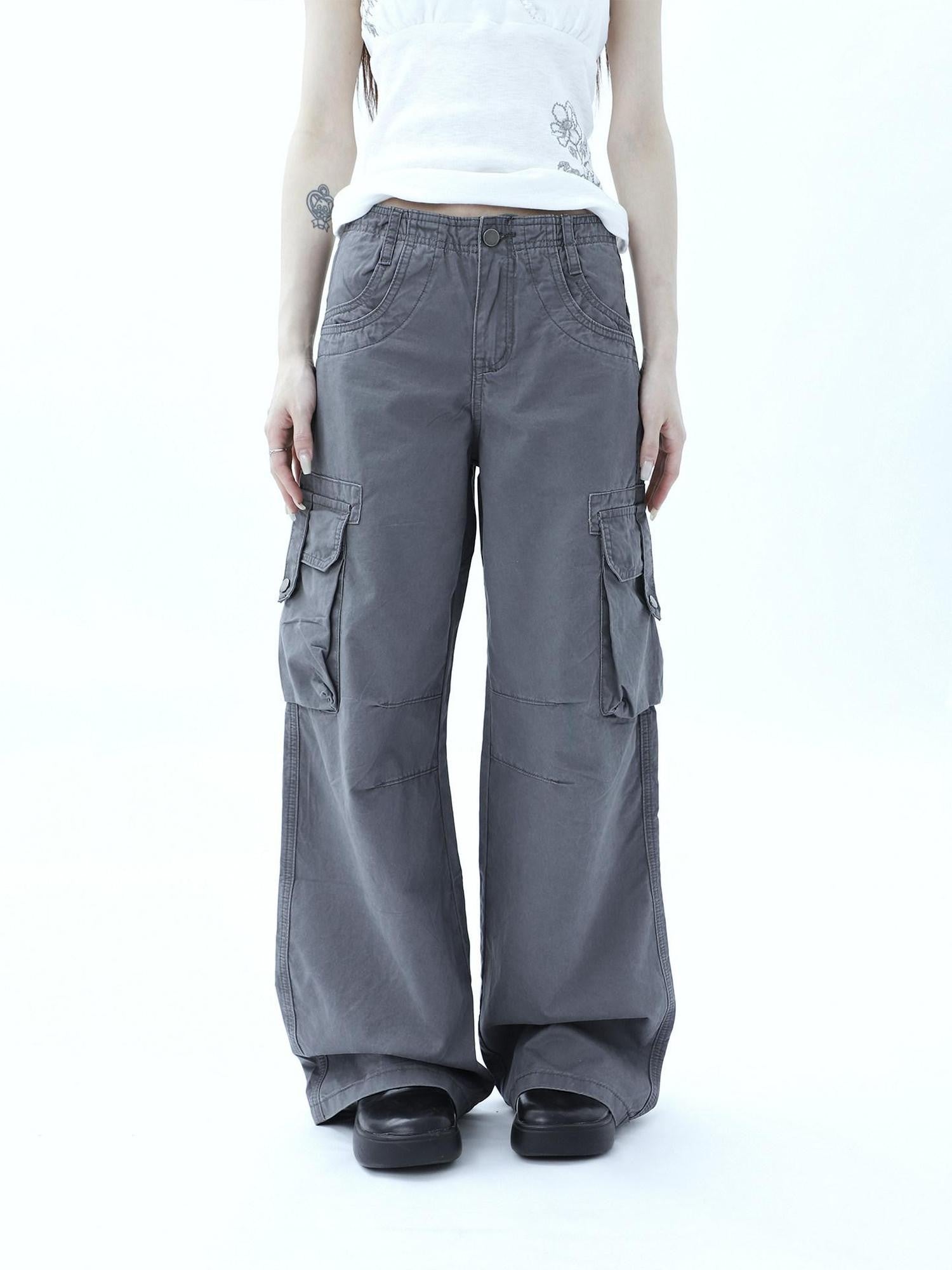 ang project American Vintage Washed Multi Pocket Women&