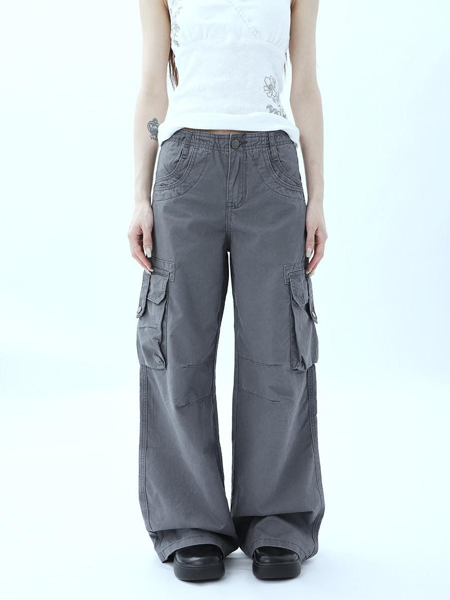 ang project American Vintage Washed Multi Pocket Women&