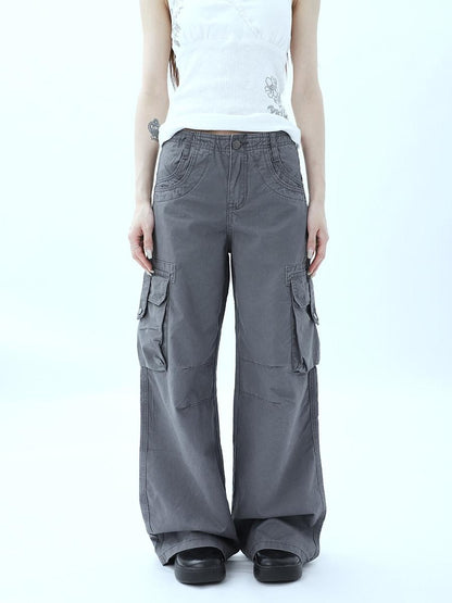ang project American Vintage Washed Multi Pocket Women&