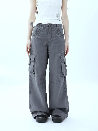 ang project American Vintage Washed Multi Pocket Women&