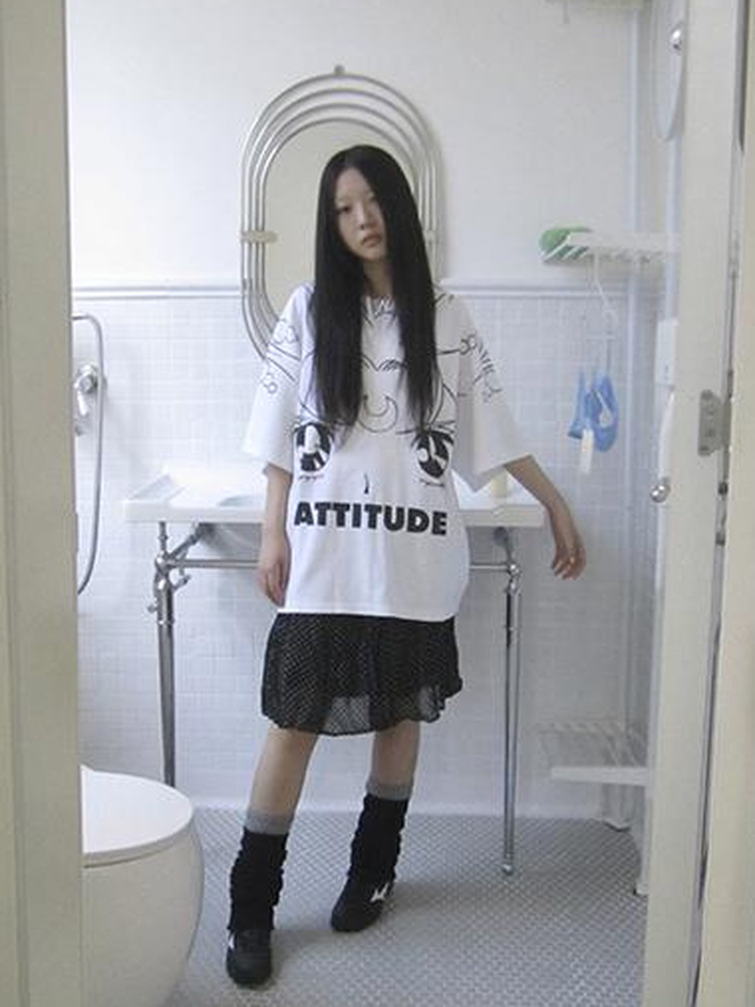Updateang project Anime Graphic Summer Design Loose Fit Short Sleeve Tee Women