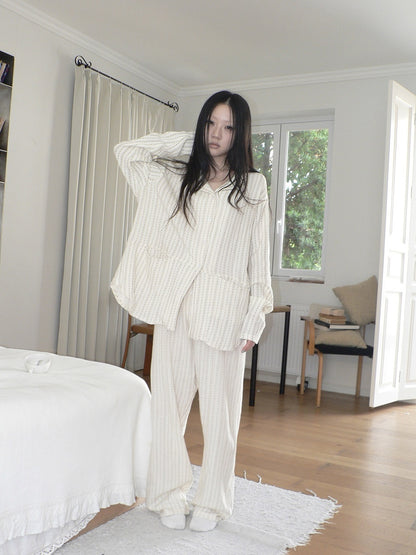 ang_project_Apricot_Star_Double_Gauze_Long_Sleeve_Button_Front_Women&
