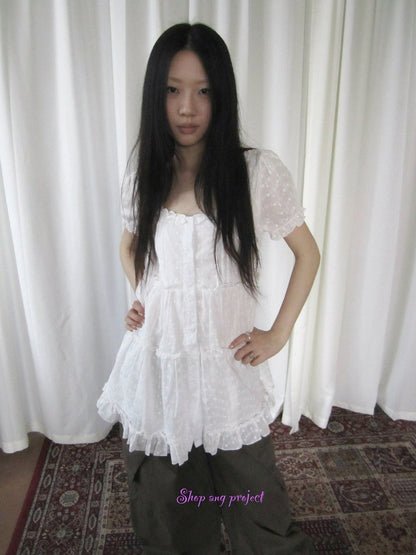 ang_project_Ballet_Cutout_Button_Puff_Sleeve_Square_Neck_Women&
