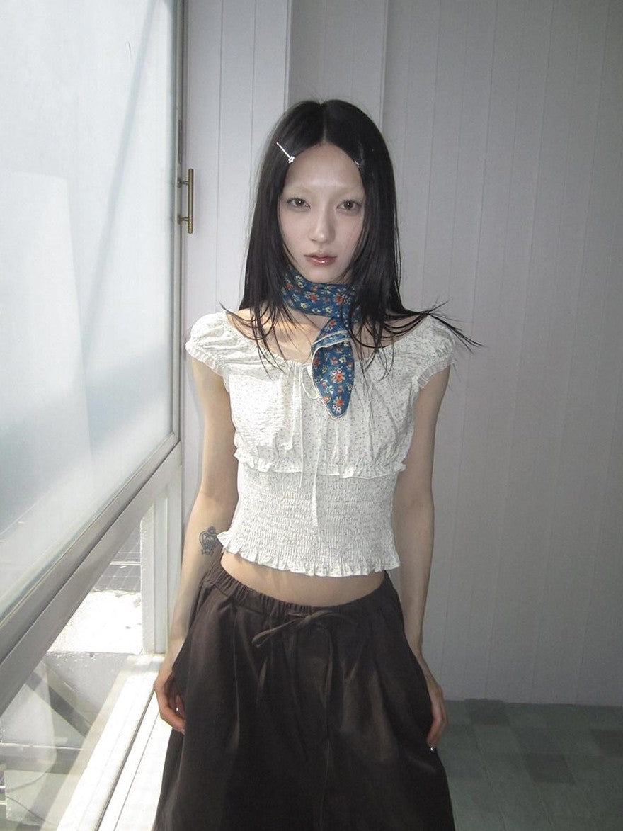 ang project Blue Green Patchwork Floral Decorative Women&