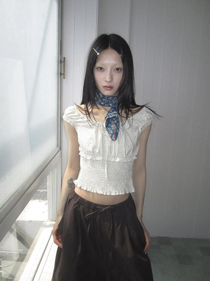 ang project Blue Green Patchwork Floral Decorative Women&