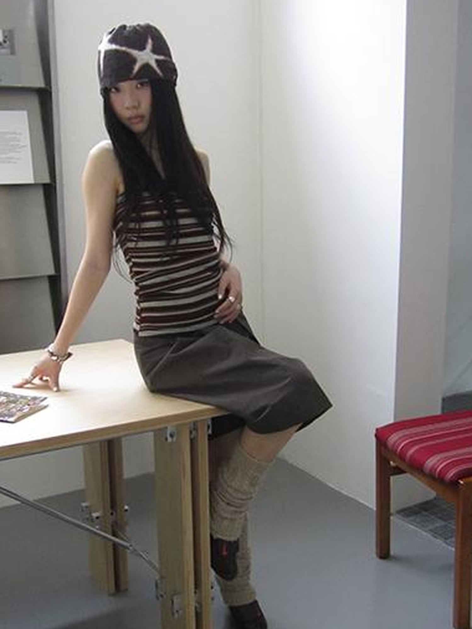 Updateang project Bohemian Stripe Brown Tube Top
