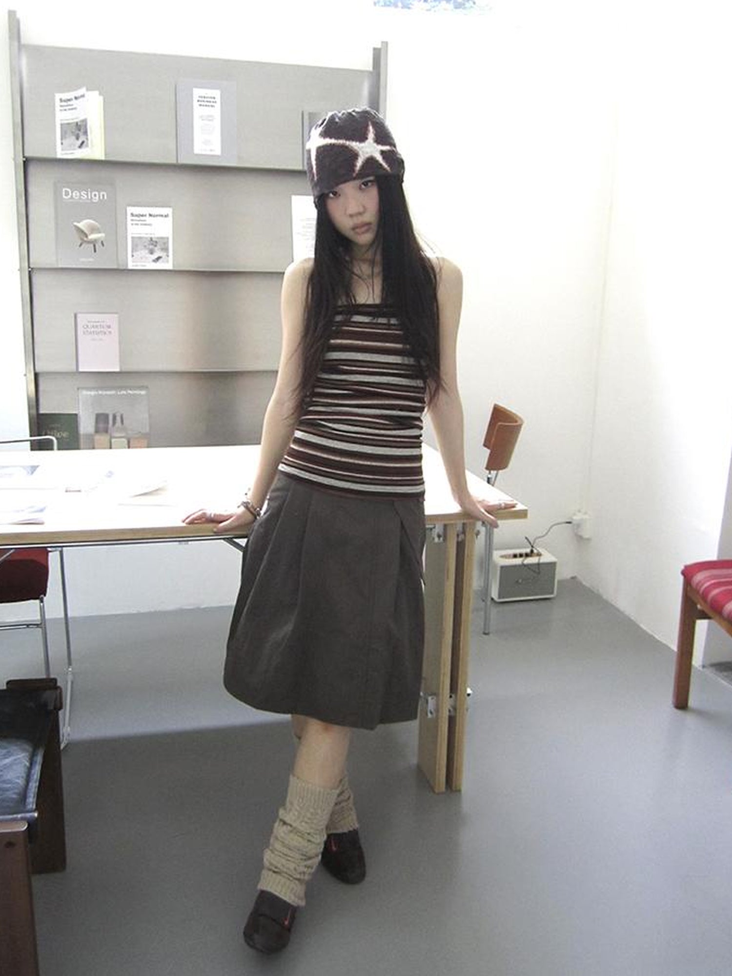 Updateang project Bohemian Stripe Brown Tube Top