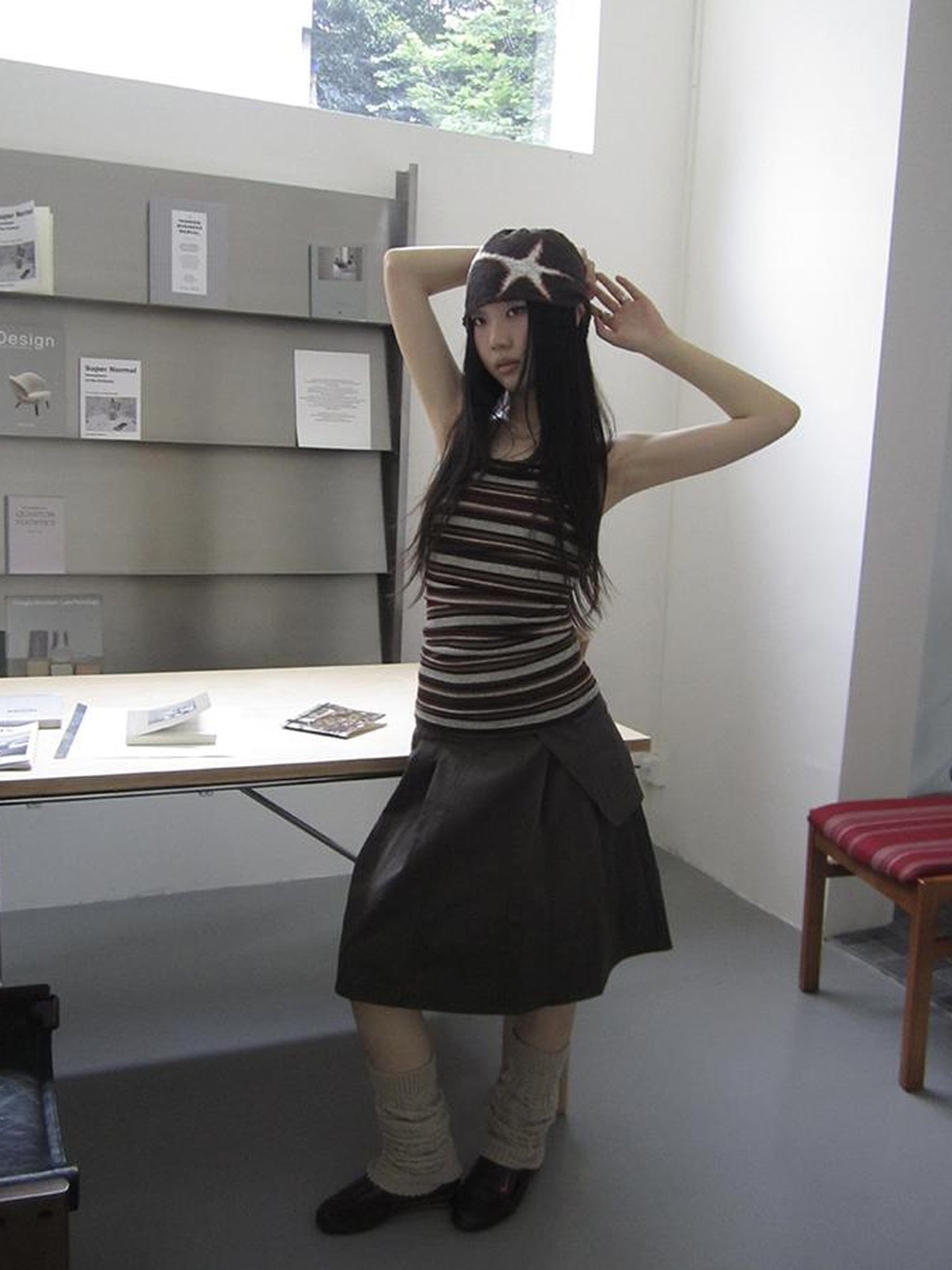 Updateang project Bohemian Stripe Brown Tube Top