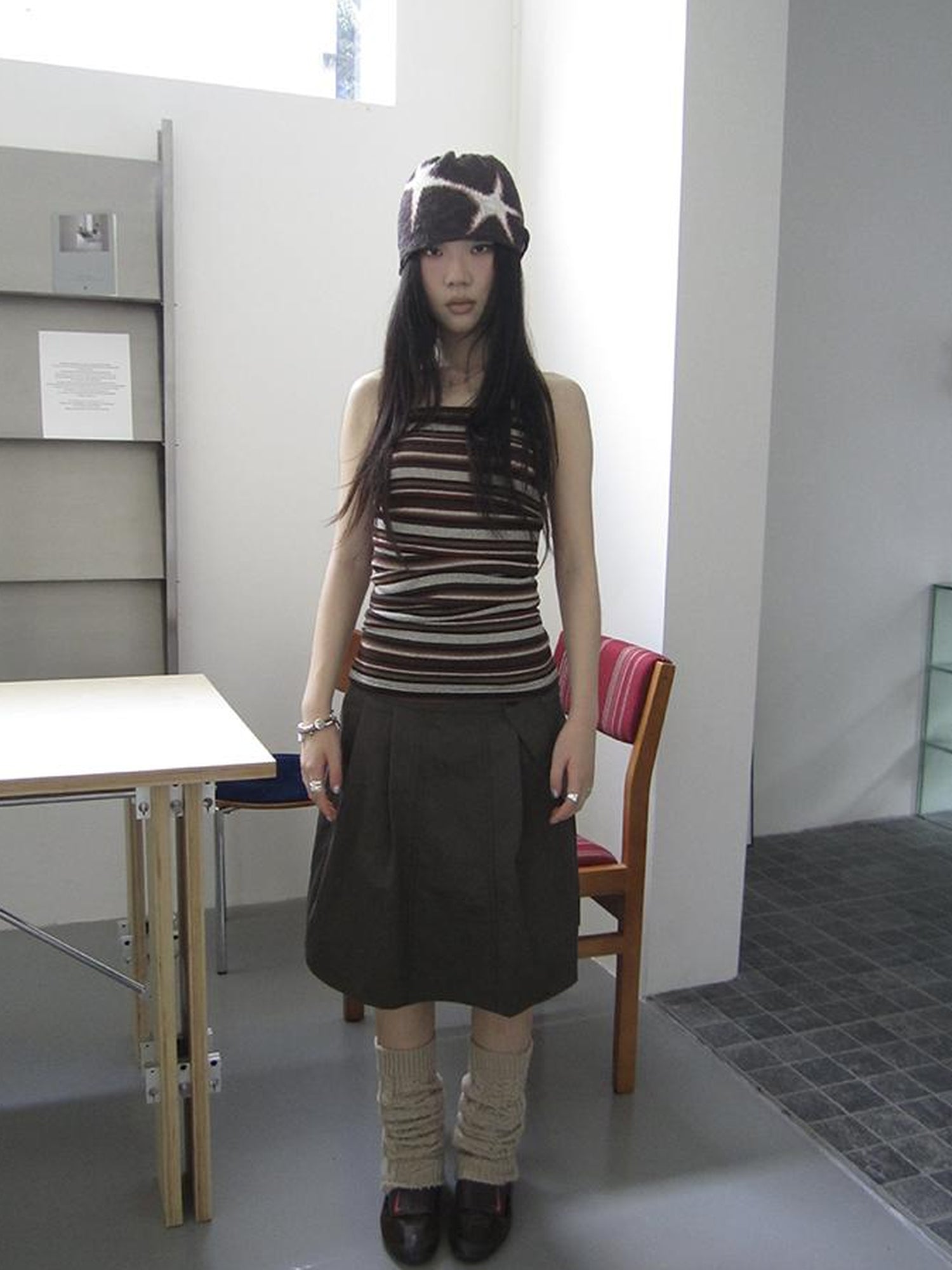Updateang project Bohemian Stripe Brown Tube Top