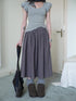 ang_project_Colorblock_Polka_Dot_Printed_A_Line_Mid_Length_Elastic_Waist_Women&