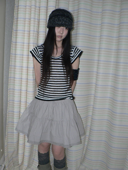 ang_project_Contrast_Striped_U_Neck_Flutter_Sleeve_Women&