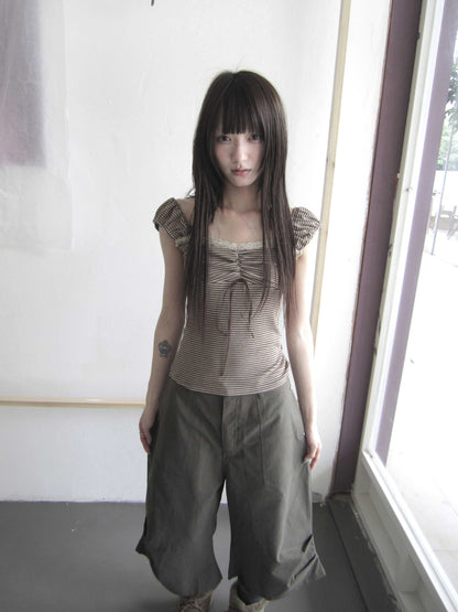 ang_project_Cropped_Striped_Lace_Spliced_Waist_Cinch_Women&