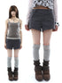 ang_project_Deep_Gray_Single_Button_Slimming_Straight_Women&