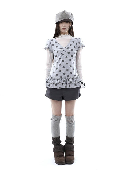 ang project Deep Gray Single Button Slimming Straight Women&