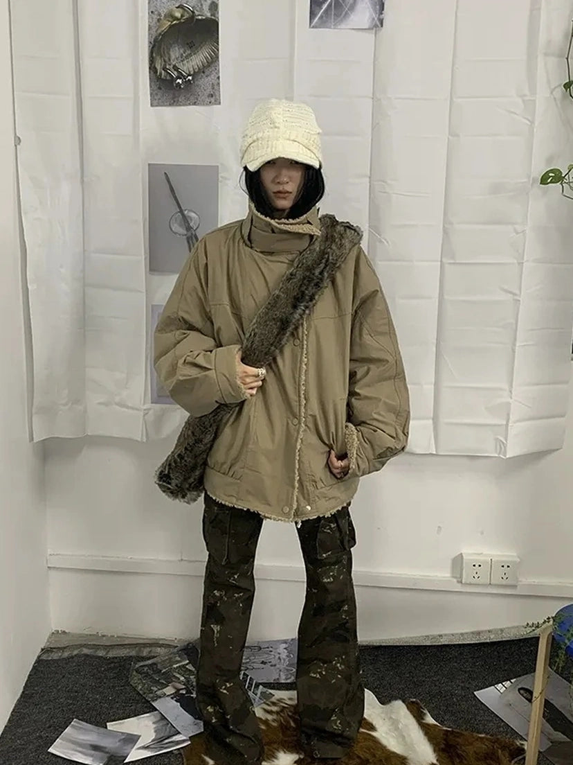 ang project Designer Fit Workwear Style Fleece Jacket Padded Jacket