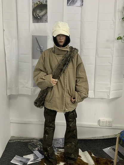 ang project Designer Fit Workwear Style Fleece Jacket Padded Jacket