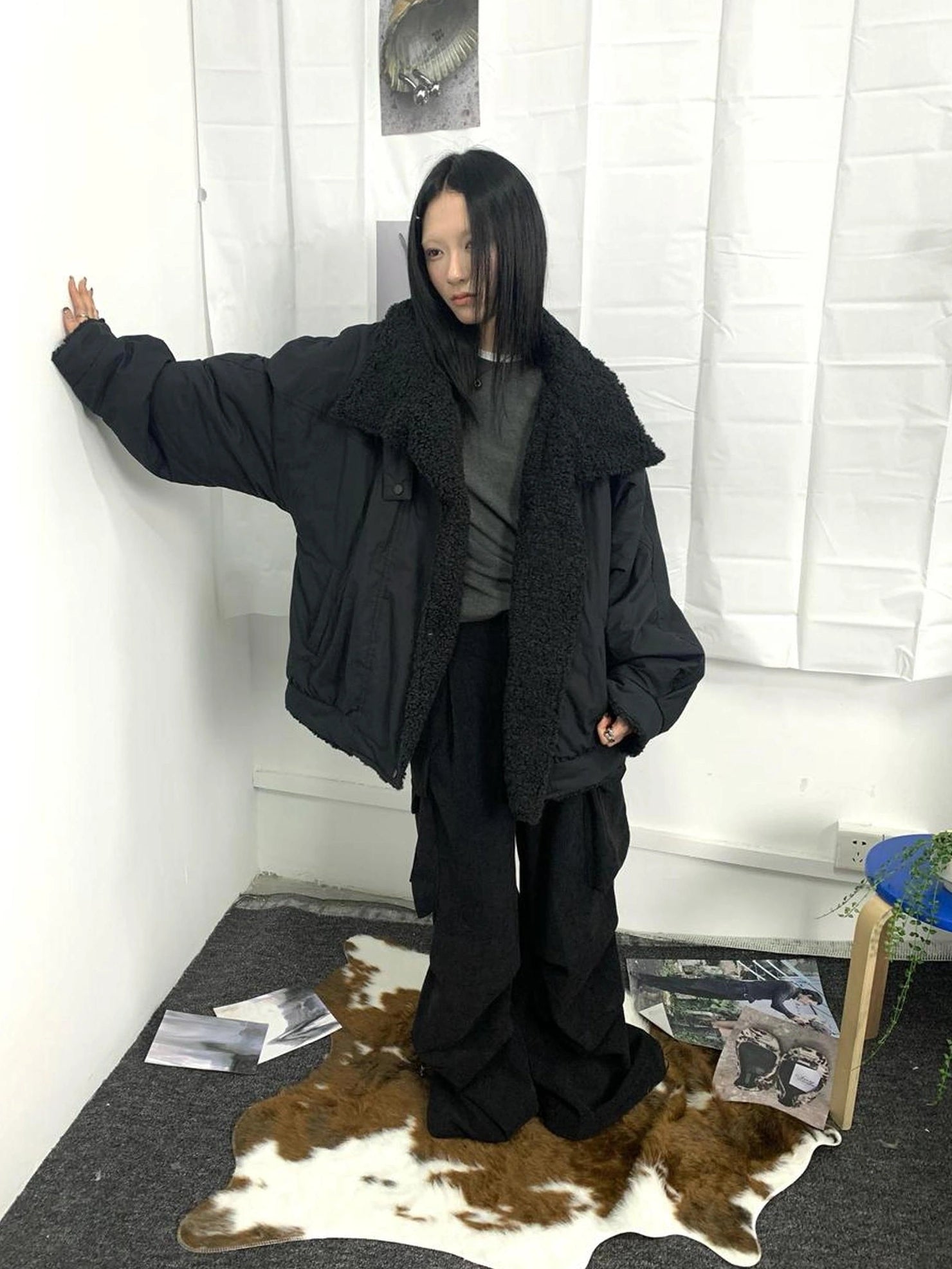 ang project Designer Fit Workwear Style Fleece Jacket Padded Jacket