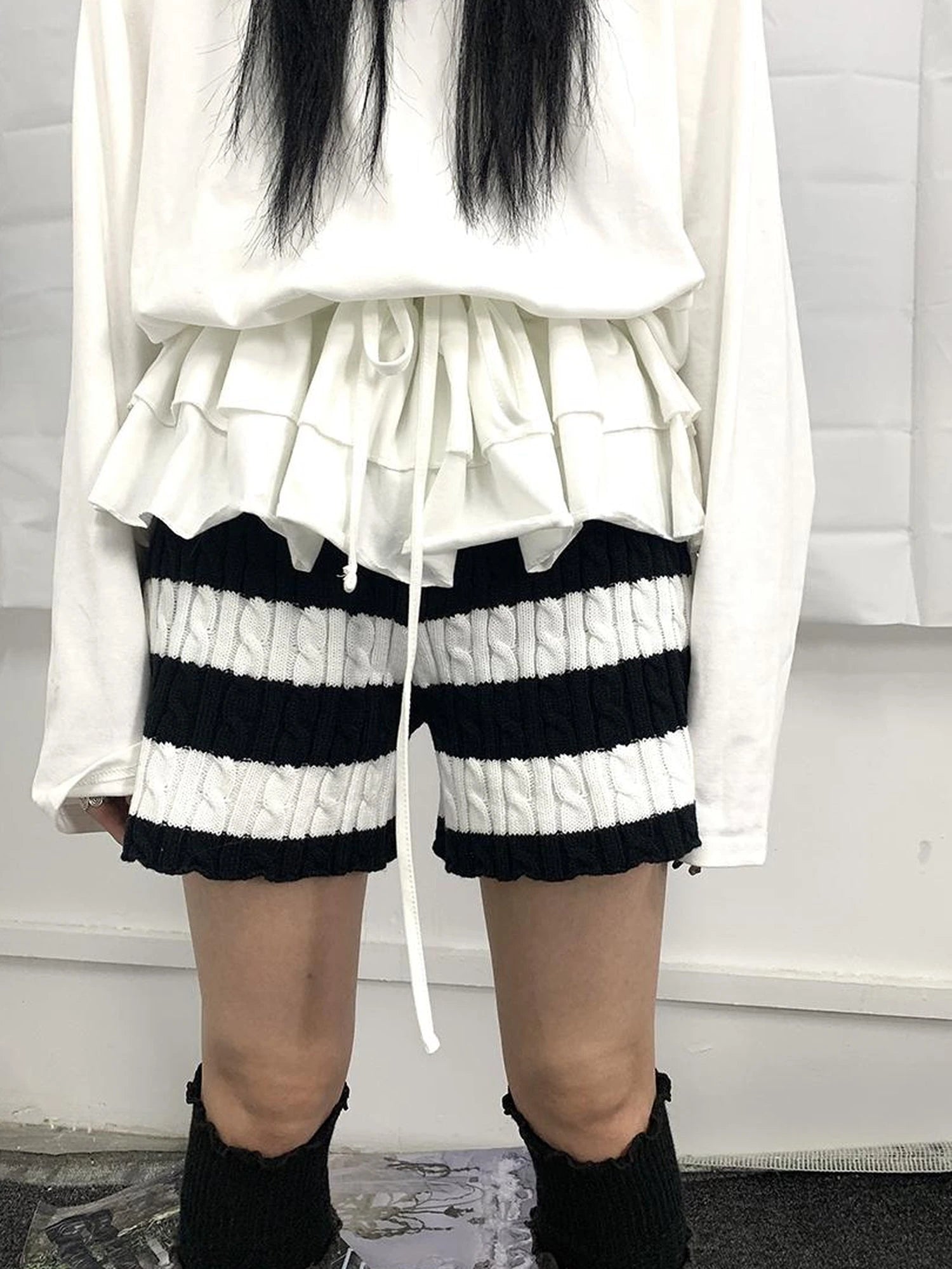 Detachable Faux Fur Collar Loose Thickened Jacket