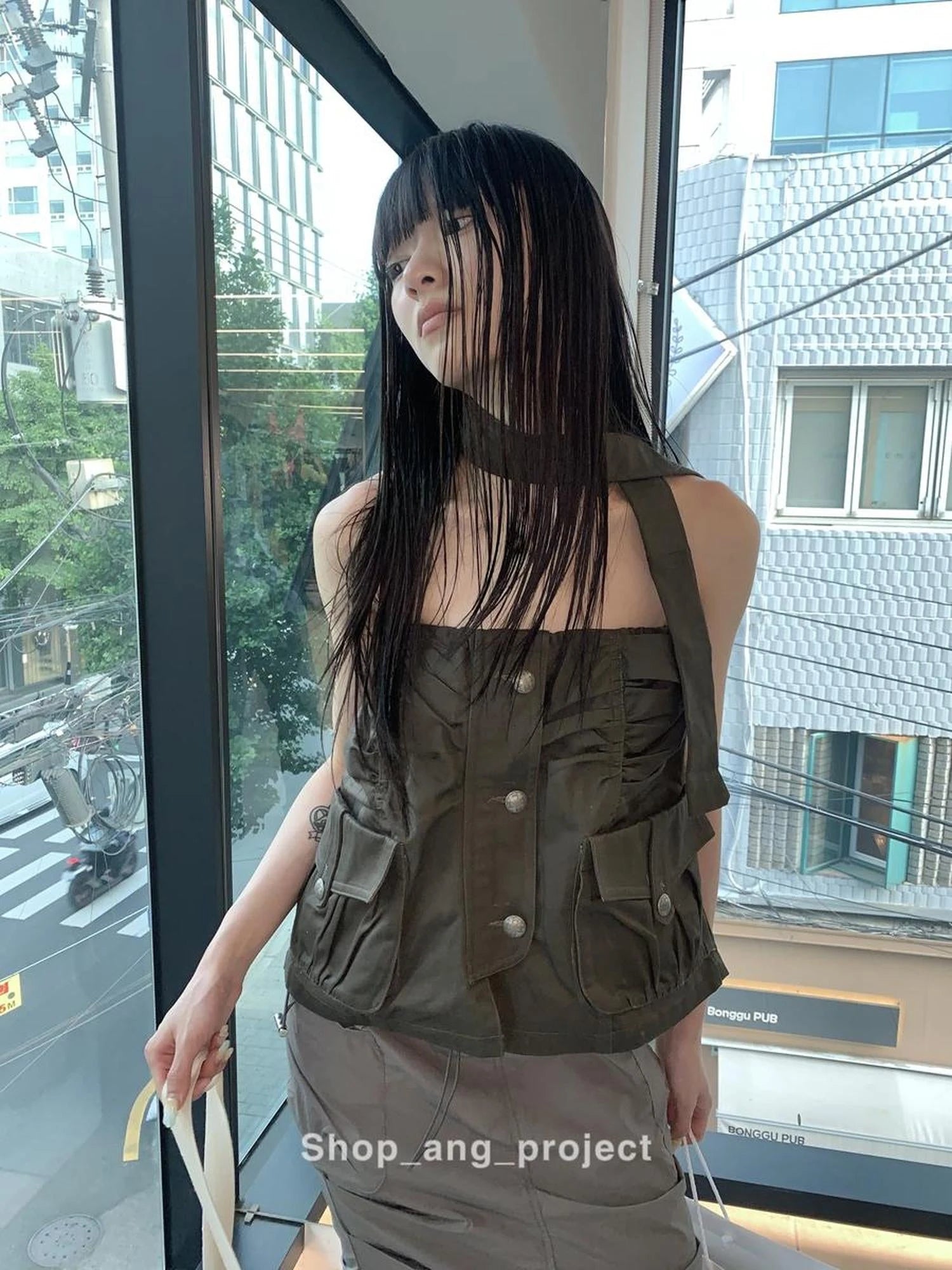 Duckpear Waist Skirt With Safety Shorts