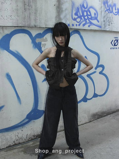 Duckpear Waist Skirt With Safety Shorts