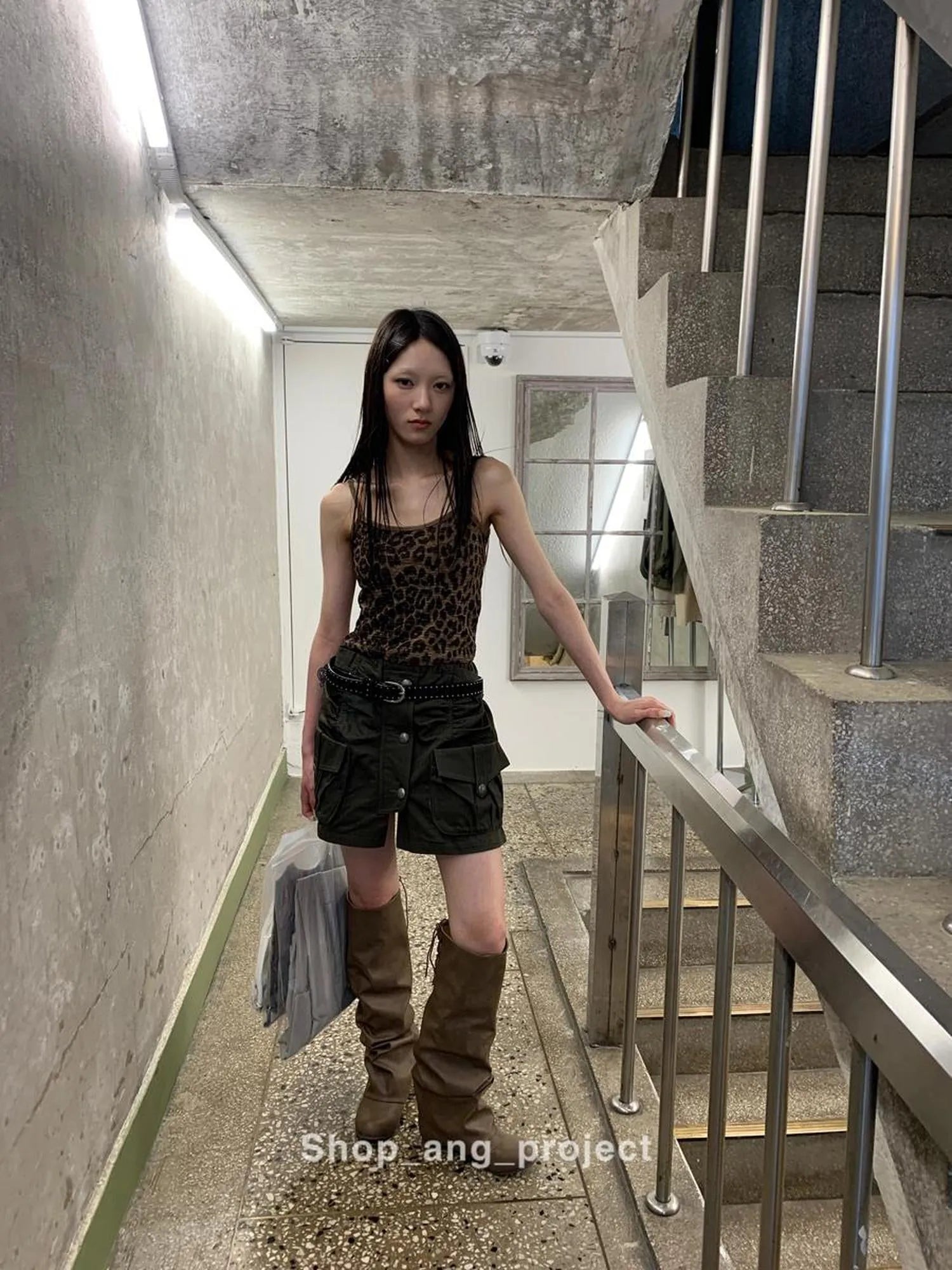 Duckpear Waist Skirt With Safety Shorts