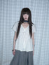 ang_project_Fake_Two_Piece_V-neck_Plaid_Stripe_Ruffle_Tie_Women&