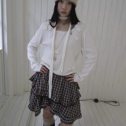 ang_project_Floral_Embellished_Round_Neck_Long_Sleeve_Knit_Top_With_Detachable_Scarf_MISSTT