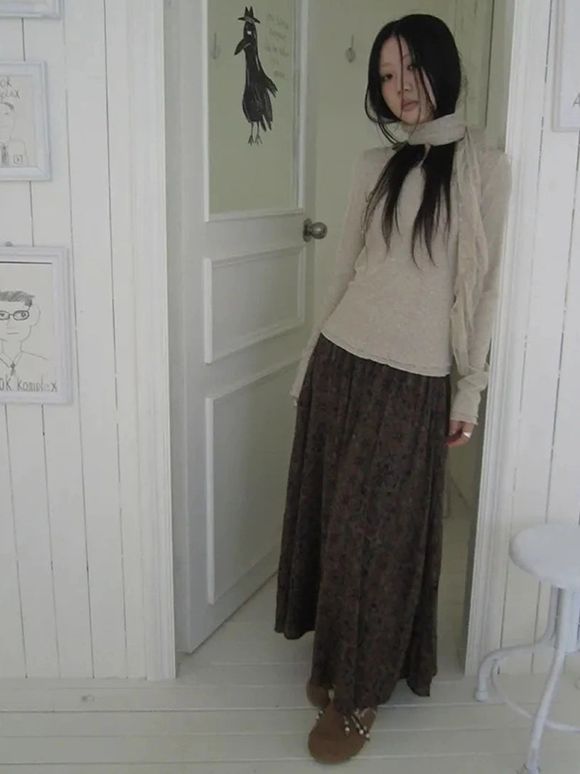 ang project Floral Lace Collar Ruffle Trim Blouse T-shirt