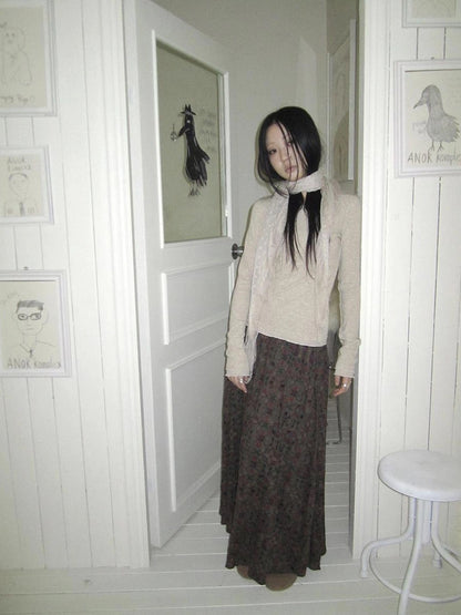 ang project Floral Lace Collar Ruffle Trim Blouse T-shirt