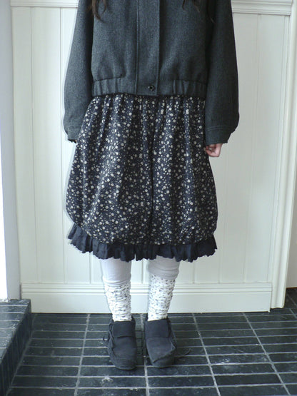 ang_project_Floral_Lace_Ruffle_Bubble_Hem_Cotton_Women&