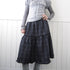 ang_project_Floral_Lace_Trim_Plaid_Skirt_With_Elastic_Waist_MISSTT