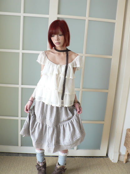 ang_project_Forest_Layered_Lace_Tie_Straight_Neckline_Flutter_Sleeve_Women&