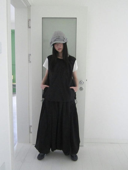 Updateang project Functional Summer Layering Vest Sleeveless