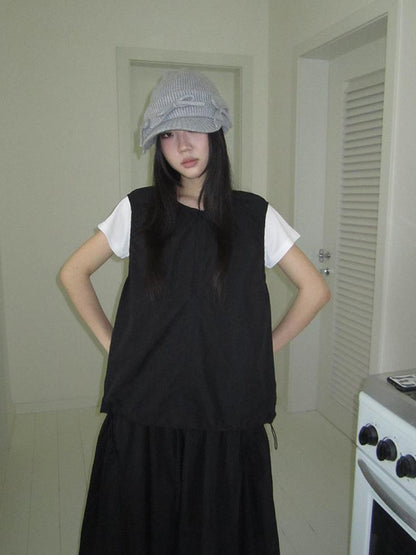 Updateang project Functional Summer Layering Vest Sleeveless