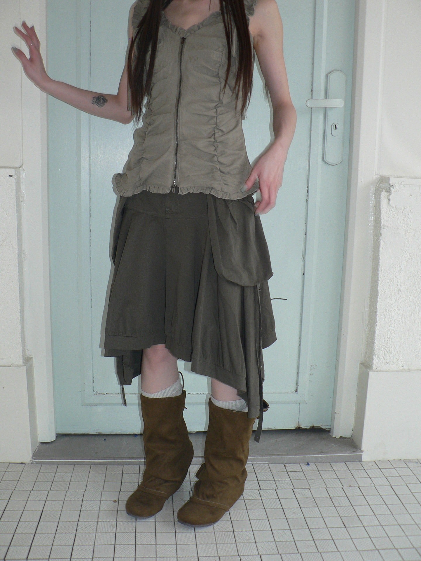 ang_project_Korean_3D_Large_Pocket_Asymmetrical_Hem_Women&