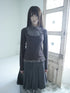 ang_project_Korean_Plaid_Spliced_Fake_Two_Piece_Pleated_Women&