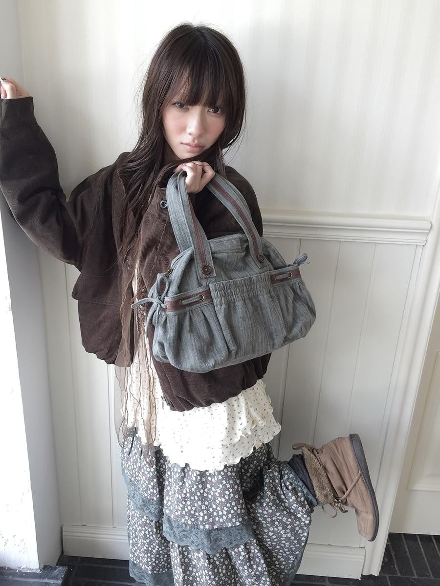 ang project Korean Retro Color Block Ruched Women&