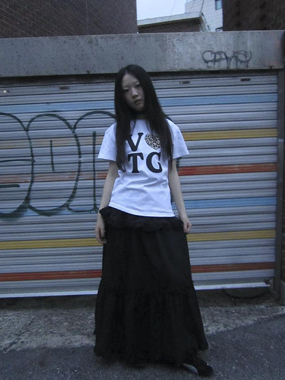 Updateang project Korean Style Summer Leopard Print Heart Letter Print T Shirt